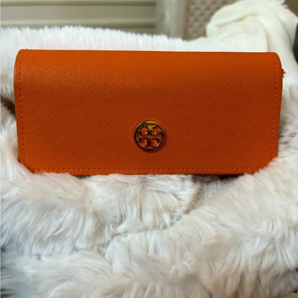 Tory Burch Accessories - Tory Burch eyeglass case with pouch.